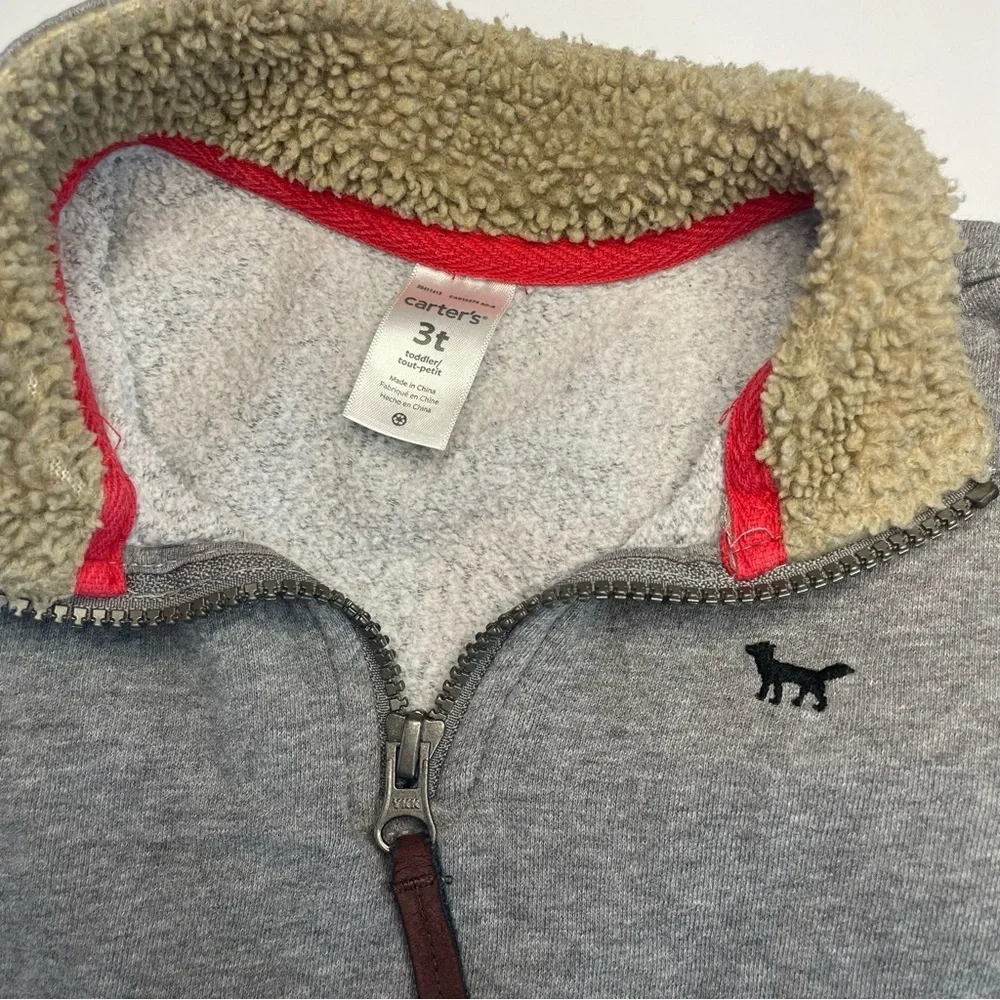 Carter’s 3T GRAY Pullover Sweat Shirt PRELOVED